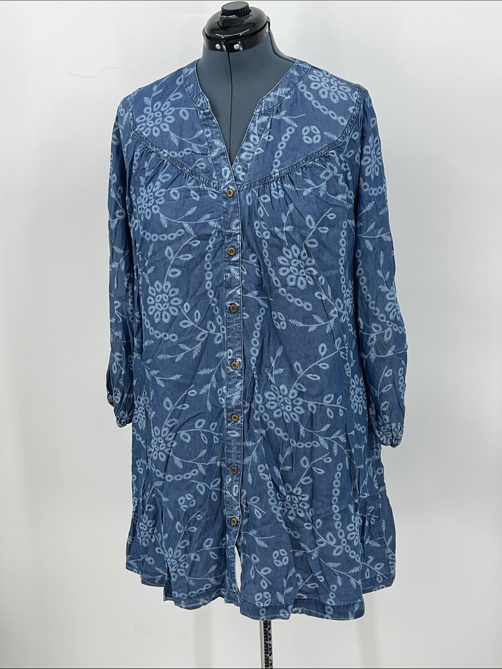 The Pioneer Woman DRESS BLUE WOMENS SIZE M 8-10